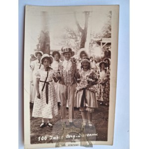 Dziwnów, Berg Dievenow, święto 100 lat uzdrowiska, prywatna kartka 1923
