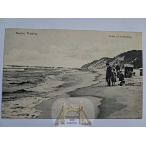 Miedzyzdroje, Misdroy, beach,bather, ca. 1910