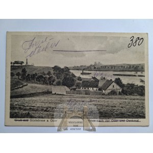 Gozdowice k. Gryfino, panorama, ok . 1920