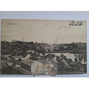 Tuczno k. Wałcz, panorama, ok. 1910
