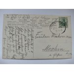Danzig, Wrzeszcz, Danzig Langfuhr, secrétaire principal des chemins de fer E. A. Sprondel et mendiant 1911