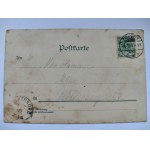 Sopot, Zoppot, lithograph, 5 views 1899