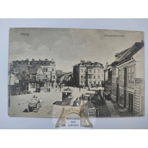 Elblag, Elbing, Konigsbergerstrasse 1917