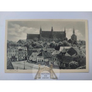 Frombork, Frauenburg, Market Square circa 1930.