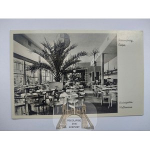 Braniewo, Braunsberg, Flussterasse restaurant circa 1940.