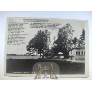 Kętrzyn, Rastenburg, lago Moysee, ristorante 1940 ca.
