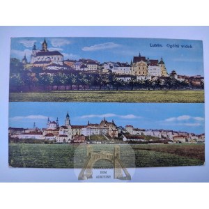 Lublin, general view, two views 1917