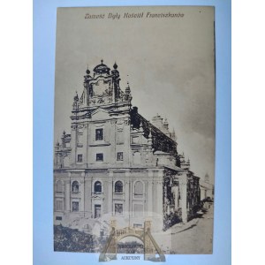 Zamosc, Franciscan church circa 1920.