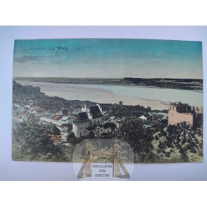 Kazimierz Dolny, panorama ca. 1910