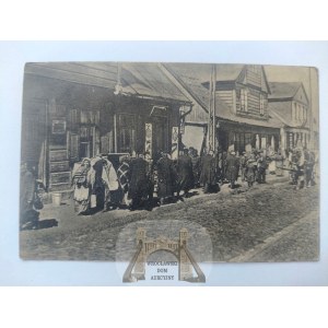 Lodz, Jews, Jewish types, stores 1916