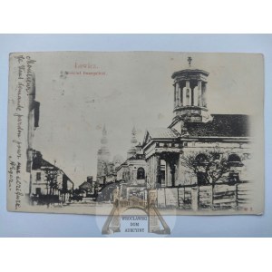 Lowicz, Evangelical church 1902