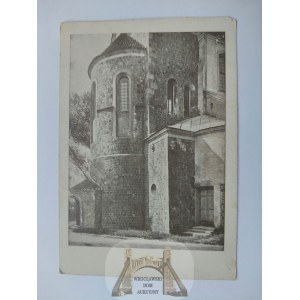 Tum près de Łęczyca, église, fragment ca. 1925