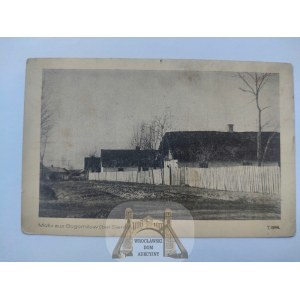 Bogumiłów k. Sieradz, chaty ok. 1940