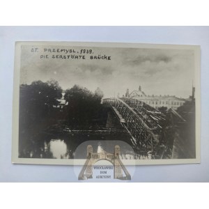 Przemysl, blown up bridge 1939