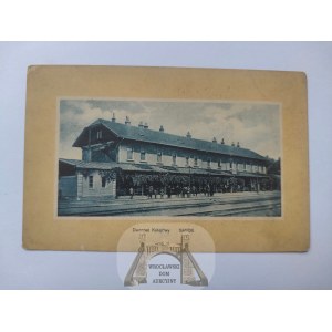 Sanok, railroad station1913