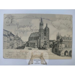 Cracovie, église de la Vierge Marie 1901