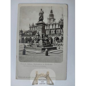 Krakow, monument to Adam Mickiewicz 1901