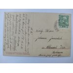 Krakow, Planty, monument ca. 1910