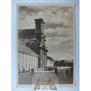 Cracovie, église des Frères hospitaliers vers 1940