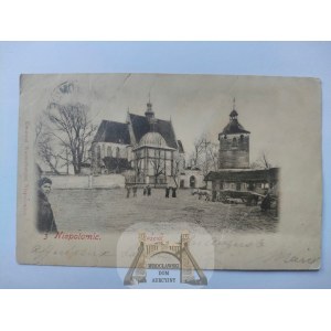 Niepołomice, church 1900