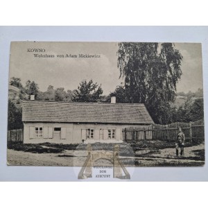 Litwa, Kowno, dom Adama Mickiewicza, ok. 1916