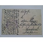 Lithuania, Greeting from Lithuania, landscape, 1918