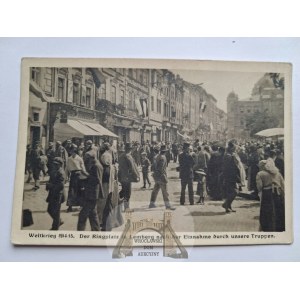 Ukraine, Lviv, Market Square, residents, 1915