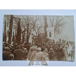 Ukrajina, Rohatyn, procesí, 1917