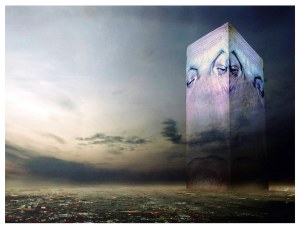 Zdzisław Beksiński (1929 - 2005), Bez tytułu (sygn. przez autora), 2003