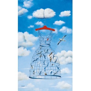 Rafal Olbinski (b. 1943), Promise of Adventure II