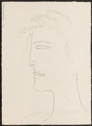 Jerzy Nowosielski (1923 Kraków - 2011 Kraków), Głowa, 1994