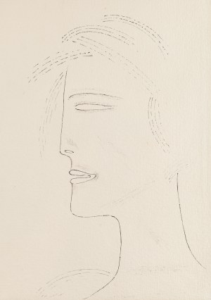Jerzy Nowosielski (1923 Kraków - 2011 Kraków), Głowa, 1994