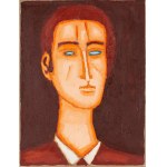 Jerzy Nowosielski (1923 Kraków - 2011 Kraków), Male Portrait, 1973