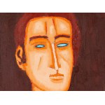 Jerzy Nowosielski (1923 Kraków - 2011 Kraków), Male Portrait, 1973
