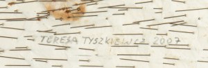 Teresa Tyszkiewicz (1953 Ciechanów - 2020 Paryż, Francja), 