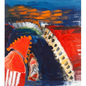Andrzej Konwerski (né en 1941 à Varsovie), Carnaval à Venise, vers 2000