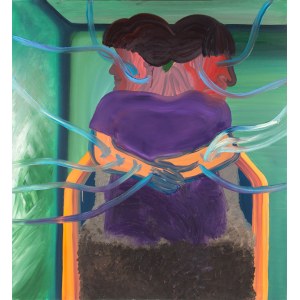 Martyna Czech (b. 1990, Tarnow), Oil drip from the series Obsession, 2019