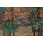 Jan Świderski (1913 Grodziec near Bedzin - 2004 Cracow), Castle, 1960