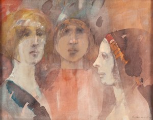 Roman Banaszewski (ur. 1932, Janikowo), Trzy kobiety, 2004