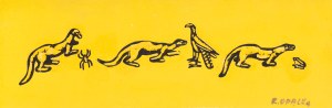 Roman Opałka (1931 Abbeville, Francja - 2011 Rzym), Ilustracja z cyklu 