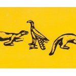 Roman Opałka (1931 Abbeville, France - 2011 Rome), Illustration from the series Petrified Ship, 1967