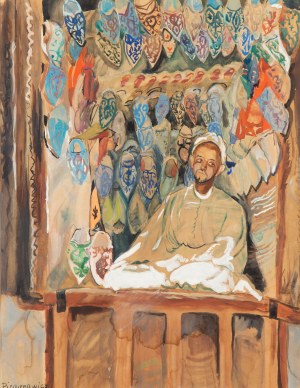 Zofia Piramowicz (1880 Radom - 1958 Clichy), Sprzedawca babuszy