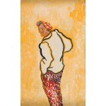 Stanislav Eleshkevich (1900 Czutów near Poltava - 1963 Paris), "Man in a striped cap".