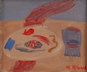 Maurice Blond (1899 Łódź - 1974 Clamart we Francji), Martwa natura (