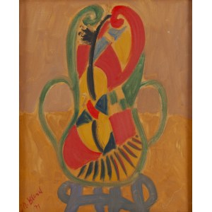 Maurice Blond (1899 Lodz - 1974 Clamart, Francia), Sedia con violino (Chaise avec Violon), 1971