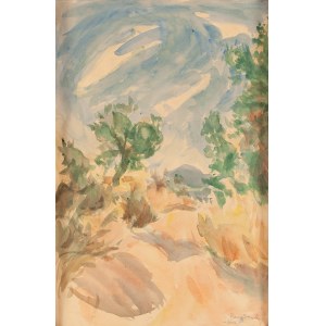 Jan Wacław Zawadowski (1891 Skobełka in Volhynia - 1982 Aix en Provence), Provençal Landscape