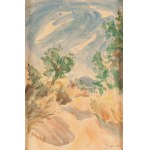 Jan Wacław Zawadowski (1891 Skobełka na Wołyniu - 1982 Aix en Provence), Pejzaż prowansalski