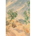 Jan Wacław Zawadowski (1891 Skobełka in Volhynia - 1982 Aix en Provence), Provençal Landscape