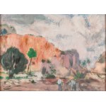 Jan Wacław Zawadowski (1891 Skobełka na Wołyniu - 1982 Aix en Provence), Pejzaż z kamieniołomem w tle