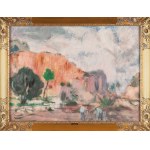 Jan Wacław Zawadowski (1891 Skobełka na Wołyniu - 1982 Aix en Provence), Pejzaż z kamieniołomem w tle